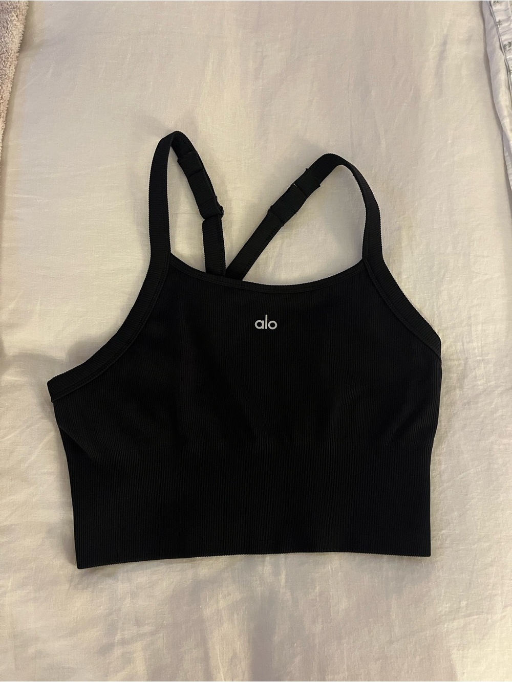 ALO Yoga Seamless Ribbed Favorite Bra Tank